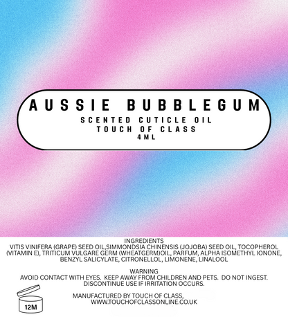 Aussie Bubblegum Nourishing Cuticle Oil