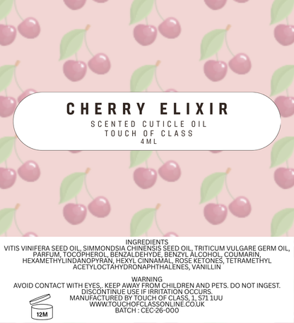 Cherry Elixir Nourishing Cuticle Oil