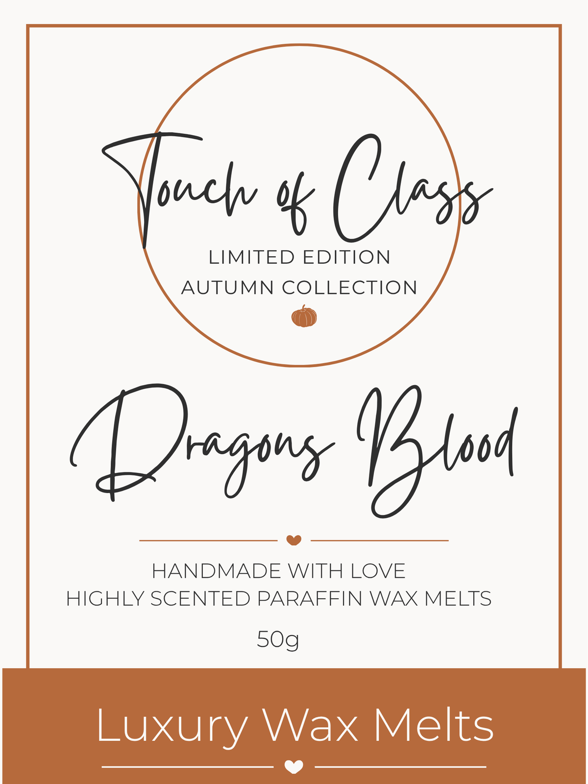 Dragons Blood Wax Melt Snap Bar