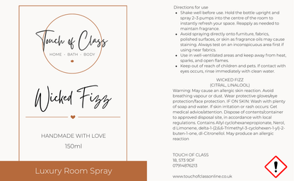 Wicked Fizz Luxury Home & Car Spray
