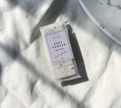 Baby Powder Wax Melt Snap Bar