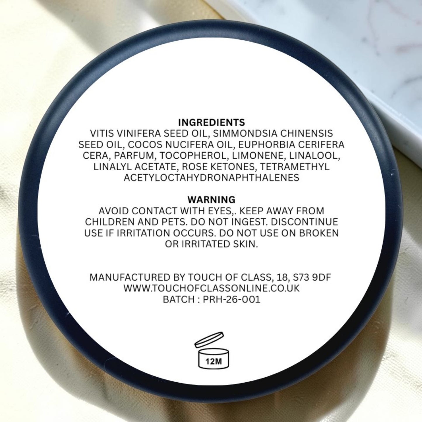 Black Plum & Rhubarb 3-in-1 Hand, Foot & Cuticle Balm