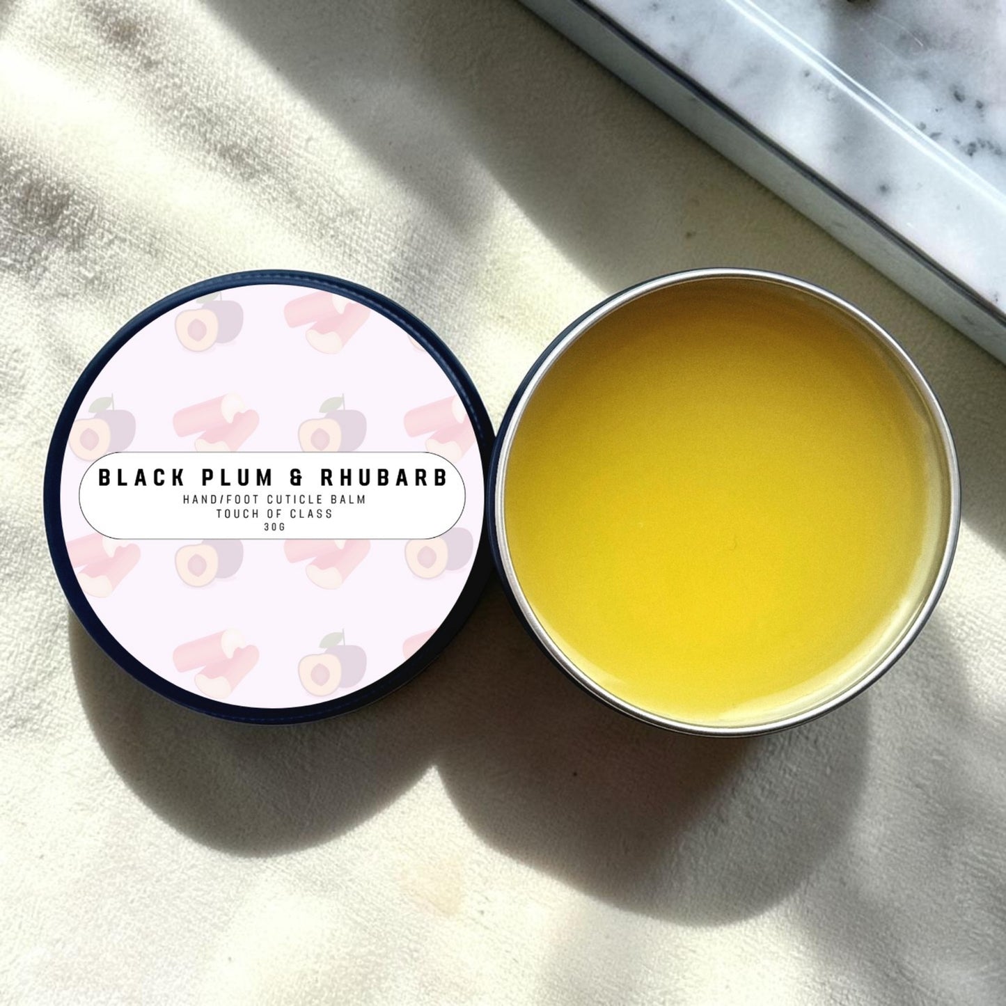 Black Plum & Rhubarb 3-in-1 Hand, Foot & Cuticle Balm