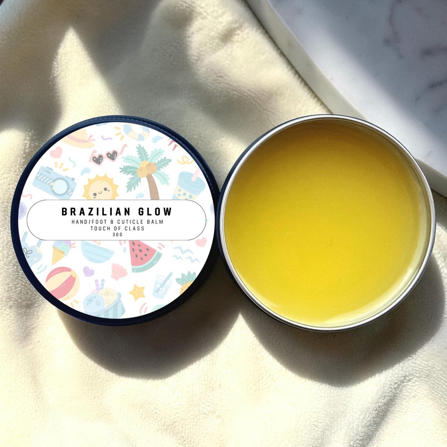 Brazilian Glow 3-in-1 Hand, Foot & Cuticle Balm